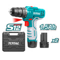 ШТРАФИЛИЦА 12V 2×1.5Ah БАТЕРИИ TOTAL - TDLI12325
