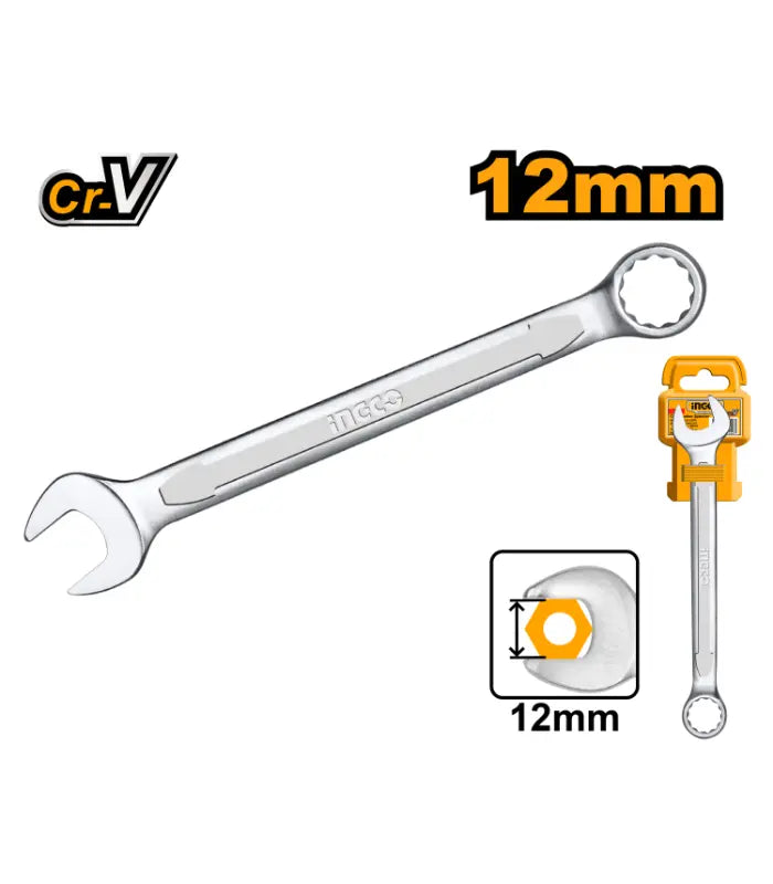 КЛУЧ (O-U) 12MM INGCO - HCSPA121