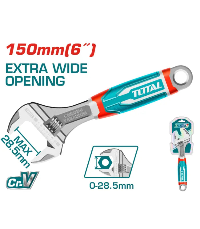 Француски Клуч 150мм 6“ TOTAL - THT101066
