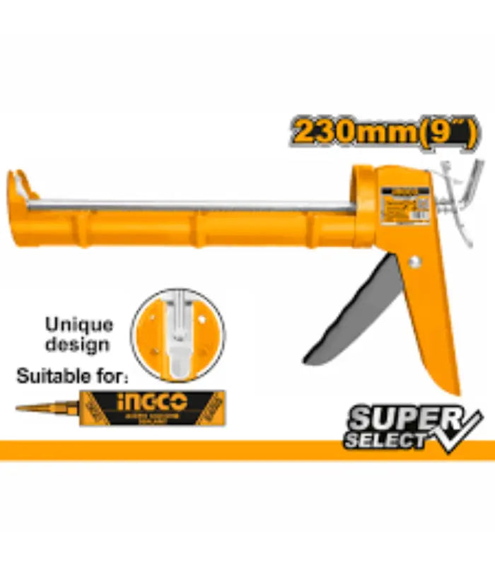 Пиштол За Силикон INGCO - HCG1809