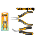 Мини зегер клешти криви INGCO - HMBNP08115