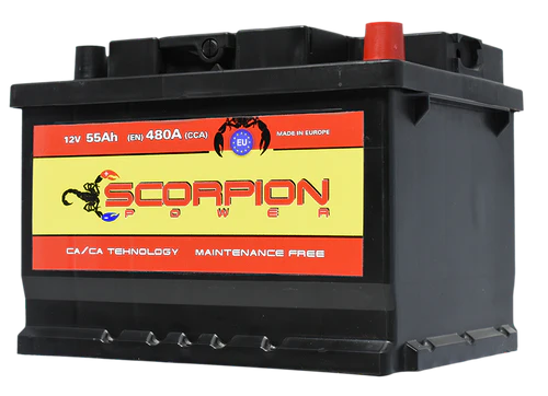 Акумулатор SCORPION 55Ah