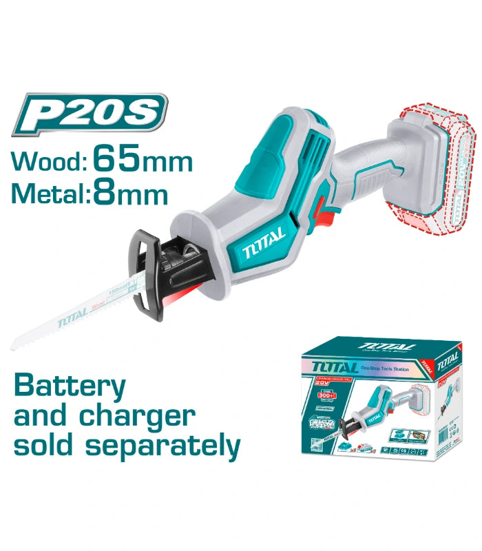 Реципрочна пила 20V Без Бат. TOTAL - TRSLI6506