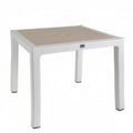 Градинарска маса Zer Multi 90х90cm - White&Cappucino