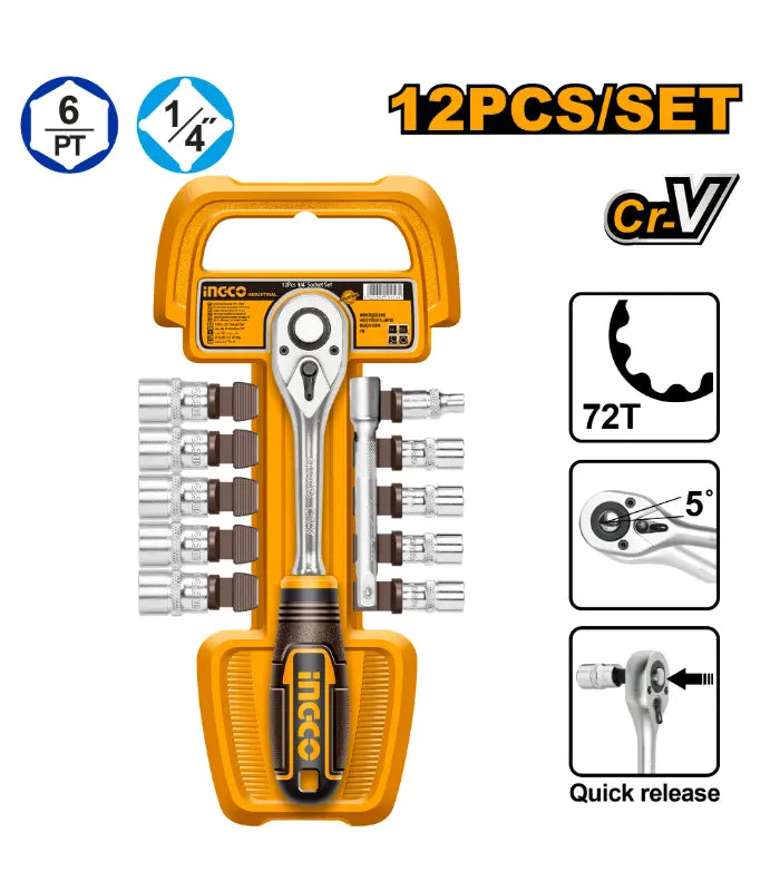 Крцкалка сет 12/1 INGCO - HKTS14122