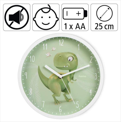 CLOCK HAMA HAPPY DINO KIDS
