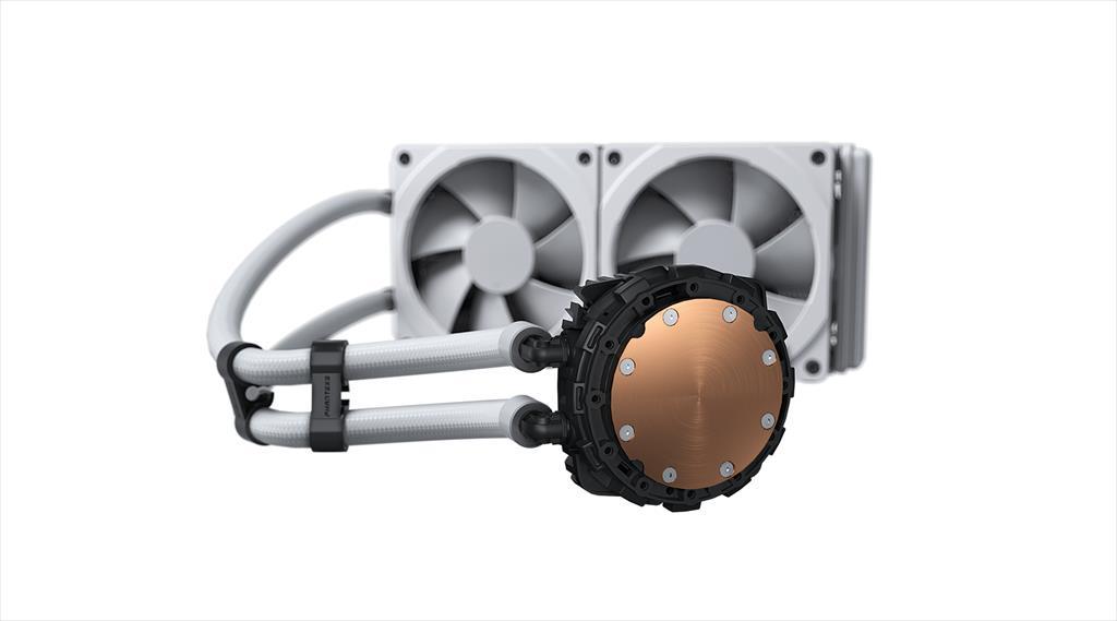 COOLERS CPU AIO PHANTEKS GLACIER ONE MPH, 2x120mm  PWM fans, White, PH-GO240MPH_DWT01