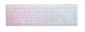 KEYBOARD MECHANICAL DUCKY ONE 3 FULL SIZE RGB PBT Double-shot keycaps HOT-SWAPPABLE Cherry MX Red, Pure White, DKON2108ST-RUSPDPWWWSC1