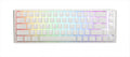 KEYBOARD MECHANICAL DUCKY ONE 3 SF RGB 65% PBT Double-shot keycaps HOT-SWAPPABLE Cherry MX Blue, Pure White, DKON2167ST-CUSPDPWWWSC1