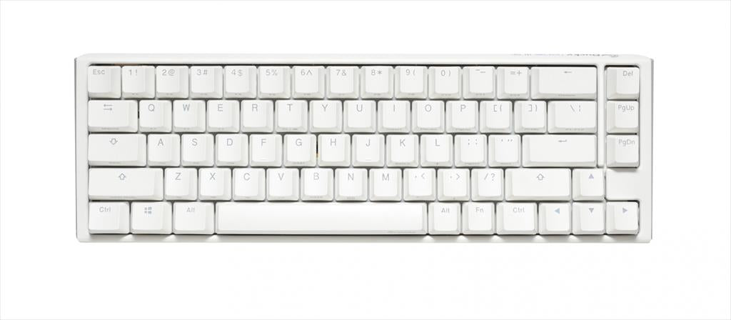 KEYBOARD MECHANICAL DUCKY ONE 3 SF RGB 65% PBT Double-shot keycaps HOT-SWAPPABLE Cherry MX Blue, Pure White, DKON2167ST-CUSPDPWWWSC1