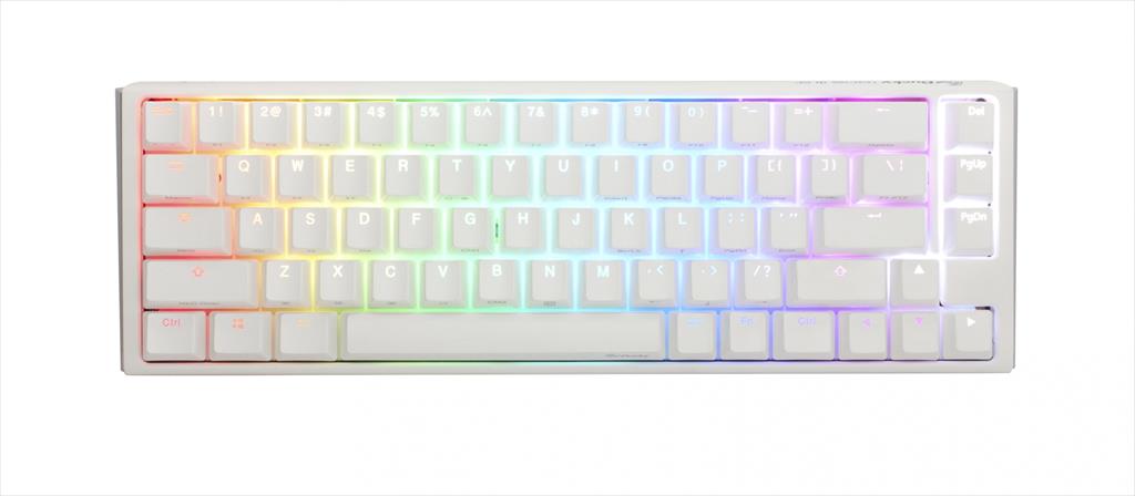 KEYBOARD MECHANICAL DUCKY ONE 3 SF RGB 65% PBT Double-shot keycaps HOT-SWAPPABLE Cherry MX Black, Pure White, DKON2167ST-AUSPDPWWWSC1