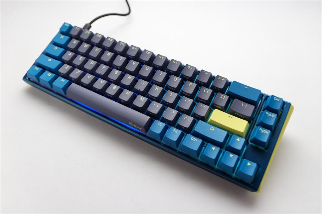 KEYBOARD MECHANICAL DUCKY ONE 3 SF RGB 65% PBT Double-shot keycaps HOT-SWAPPABLE Cherry MX Black, DayBreak, DKON2167ST-AUSPDDBBHHC1