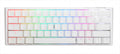 KEYBOARD MECHANICAL DUCKY ONE 3 MINI RGB 60% PBT Double-shot keycaps HOT-SWAPPABLE Cherry MX Brown, Pure White, DKON2161ST-BUSPDPWWWSC1