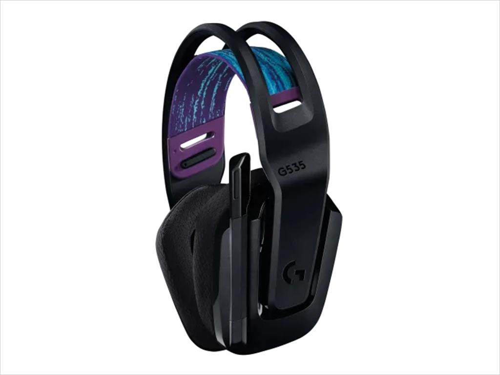 HEADPHONES LOGITECH Gaming-Headset G535 Wireless LIGHTSPEED w/microphone 981-000972, Black