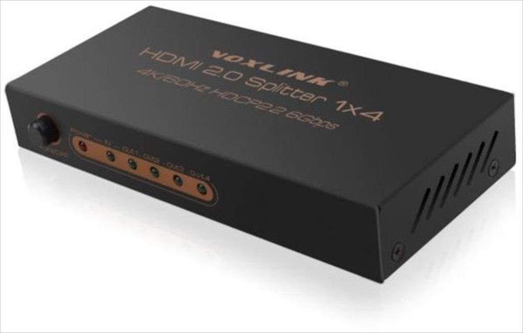 CONVERTOR SPLITTER 4K HDMI (F) TO 4X HDMI (F)