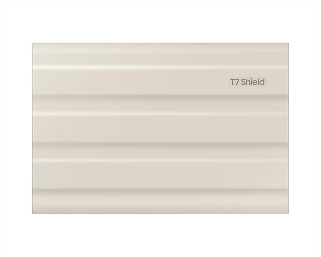 EXTERNAL SSD SAMSUNG T7 Shield 1TB USB 3.2 Gen2 Beige, MU-PE1T0K/EU