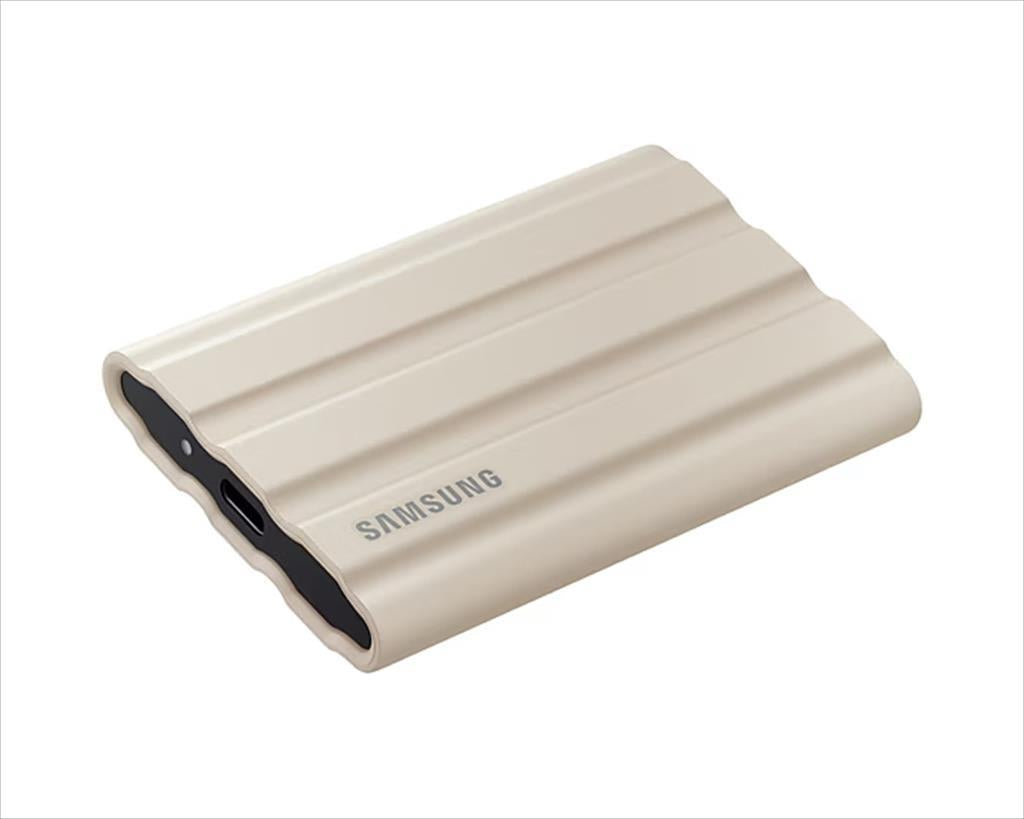 EXTERNAL SSD SAMSUNG T7 Shield 1TB USB 3.2 Gen2 Beige, MU-PE1T0K/EU