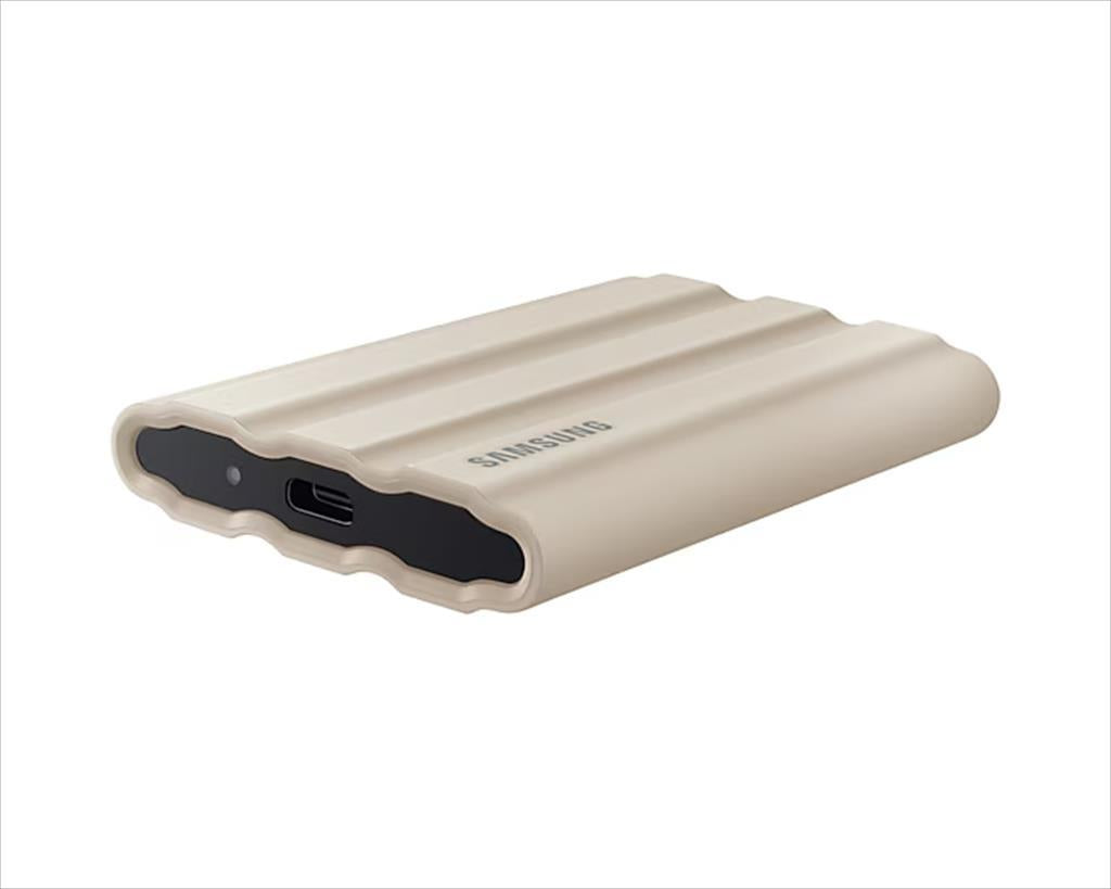 EXTERNAL SSD SAMSUNG T7 Shield 1TB USB 3.2 Gen2 Beige, MU-PE1T0K/EU