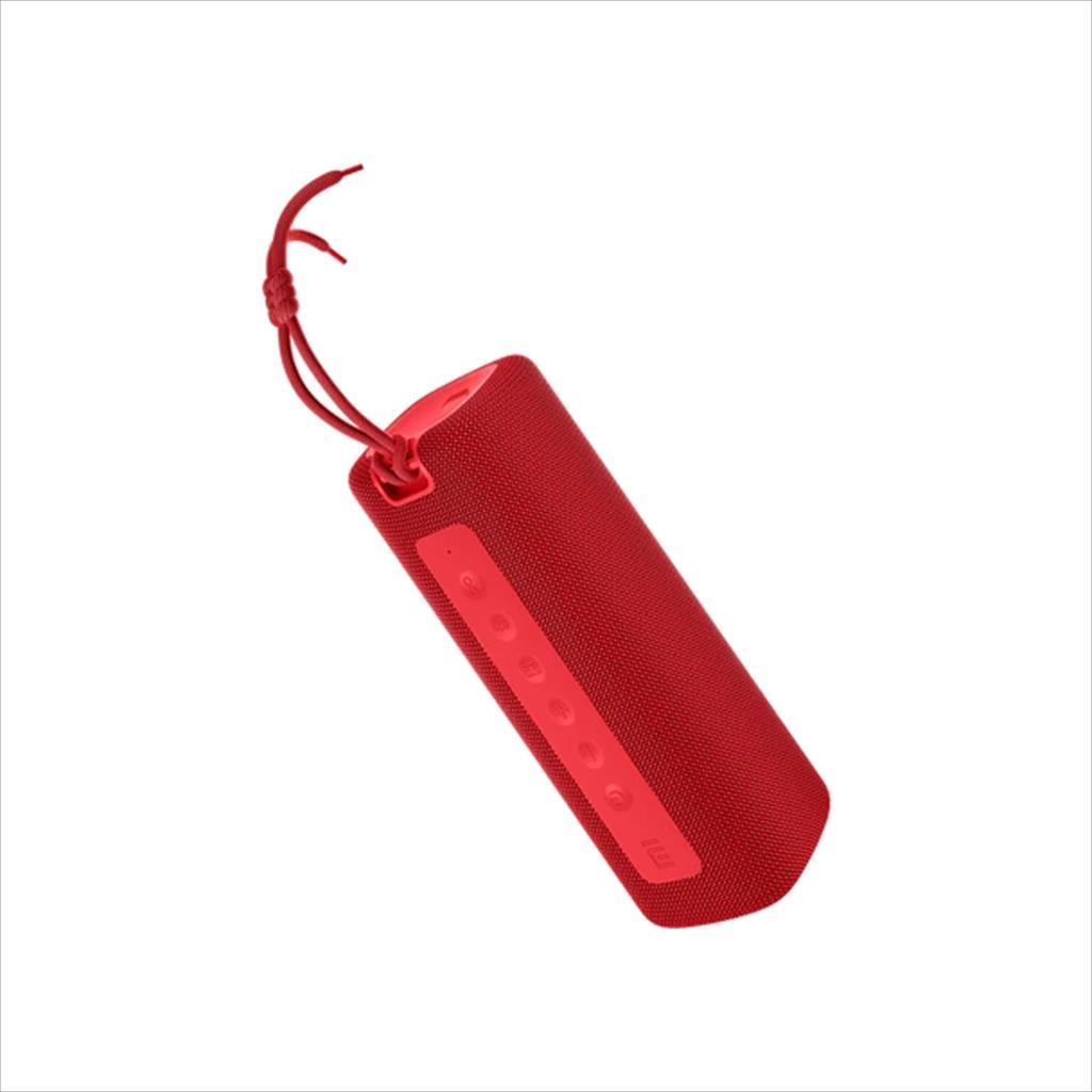 SPEAKERS BLUETOOTH XIAOMI MI PORTABLE SPEAKER RED 16W (up to 13 hours) w/microphone, QBH4242GL