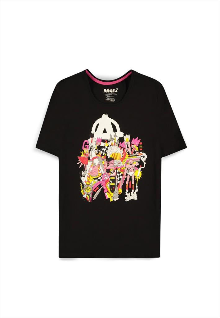 T-SHIRT RAGE 2 (THE SQUAD MEN'S), Black Size L
