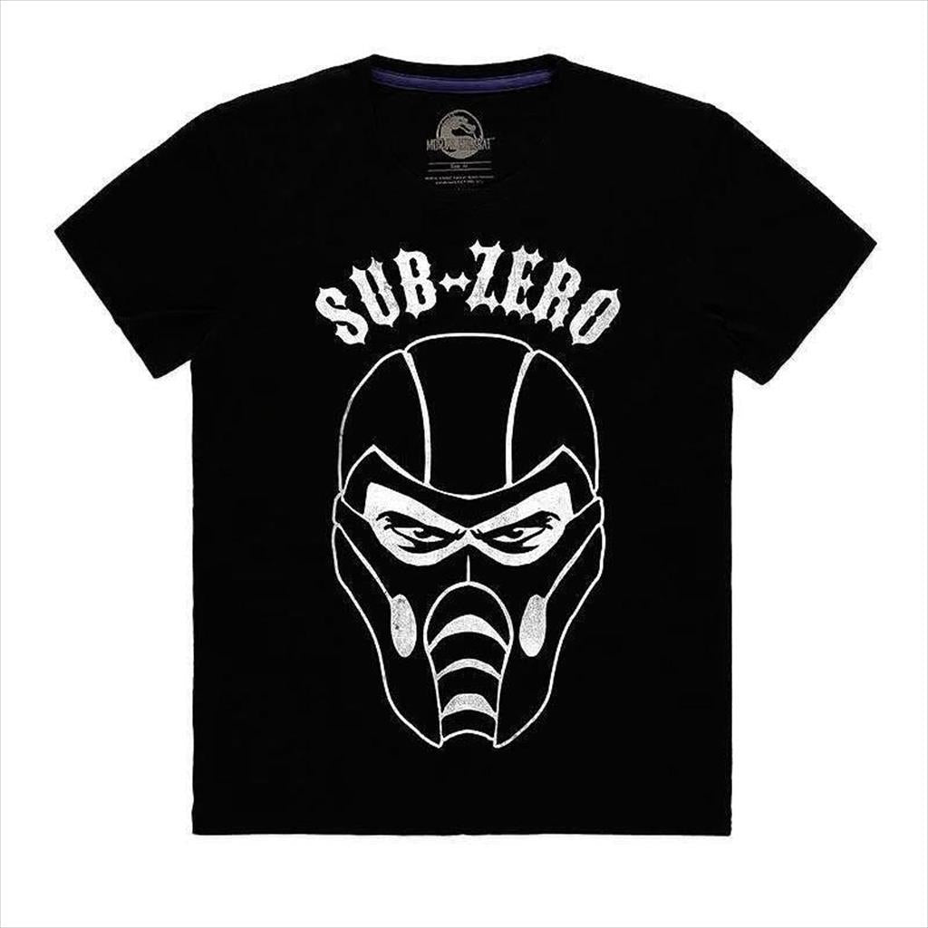 T-SHIRT MORTAL KOMBAT (SCORPIO), Black Size XL