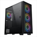 CASE XIGMATEK E-ATX mid-Tower ANUBIS PRO 4FX w/TG Magnet flip, Meshed Grill FP, 3x140mm X40A, 1x120mm X20A ARGB Galaxy II Fan Control Kit