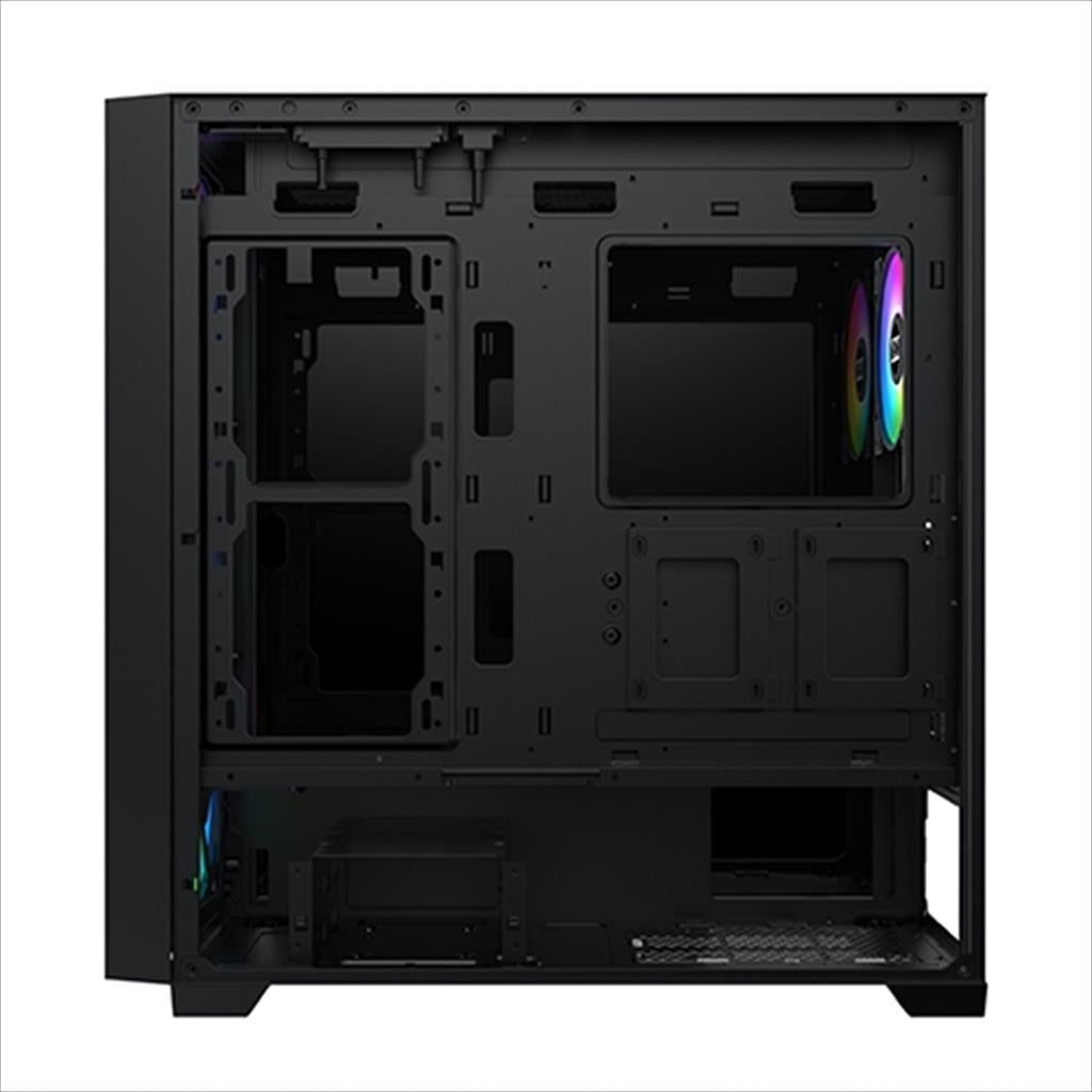 CASE XIGMATEK E-ATX mid-Tower ANUBIS PRO 4FX w/TG Magnet flip, Meshed Grill FP, 3x140mm X40A, 1x120mm X20A ARGB Galaxy II Fan Control Kit
