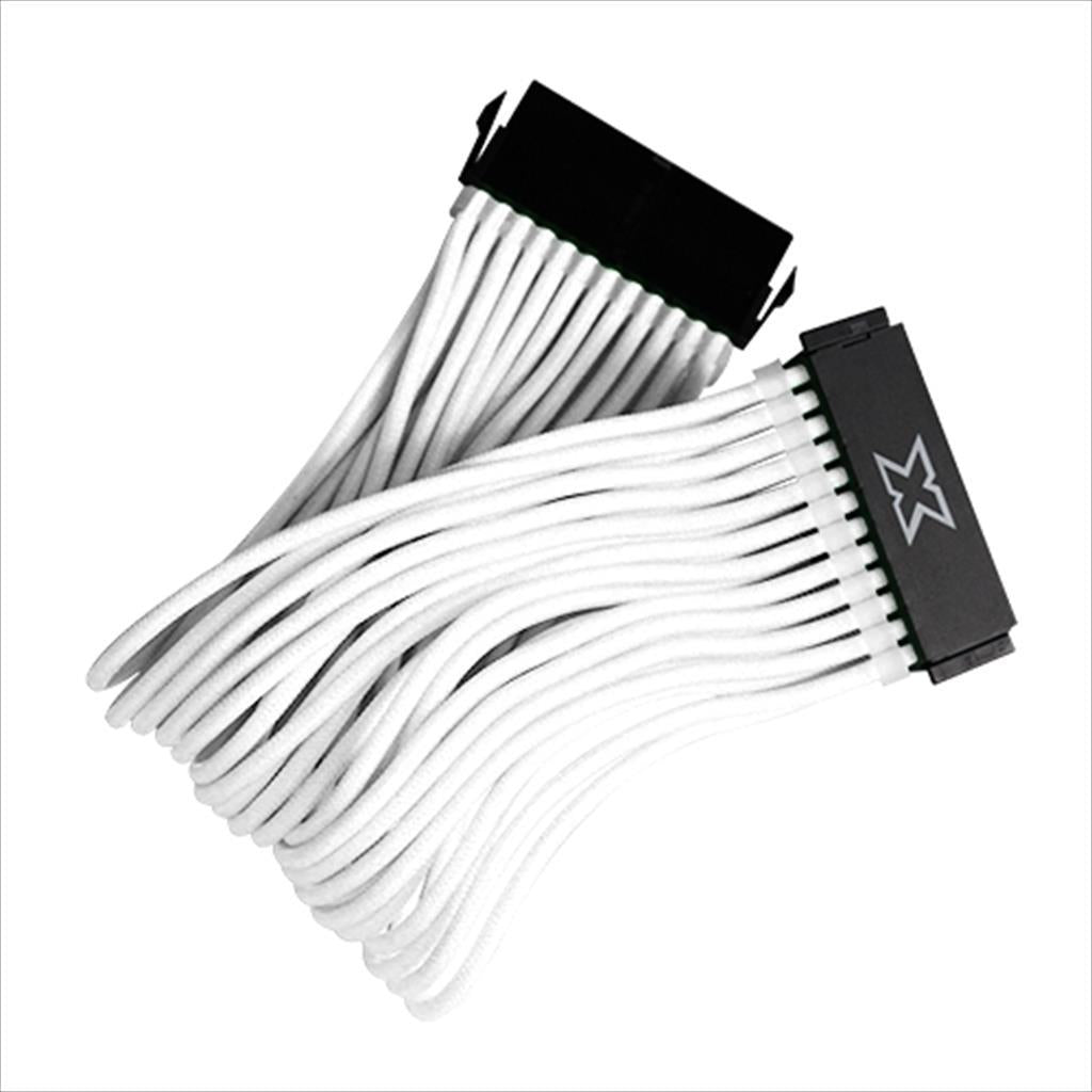 EXTENSION PSU XIGMATEK ATX 24-pin 25cm WHITE, EN47390