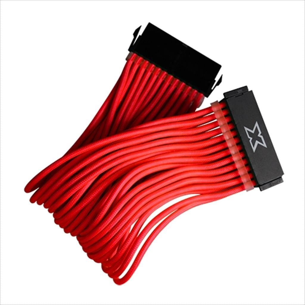 EXTENSION PSU XIGMATEK ATX 24-pin 25cm RED, EN47420