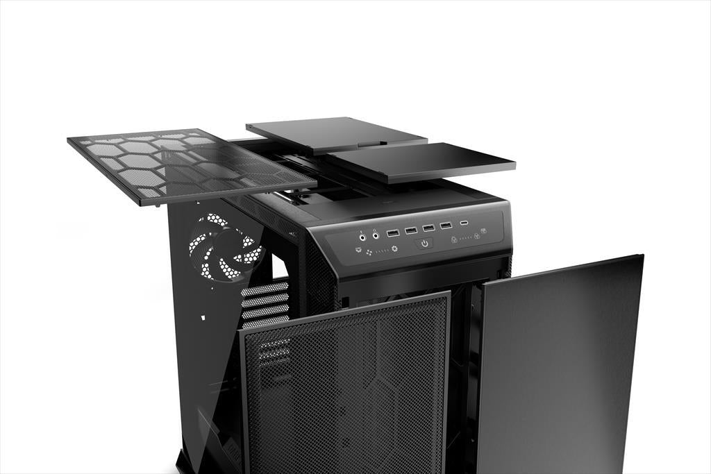 CASE BE QUIET! E-ATX Full-Tower Dark Base Pro 901,3x140mm Silent Wings 4 PWM,Fan controller,w/WINDOW,ARGB, wireless charger, type C, Black BGW50