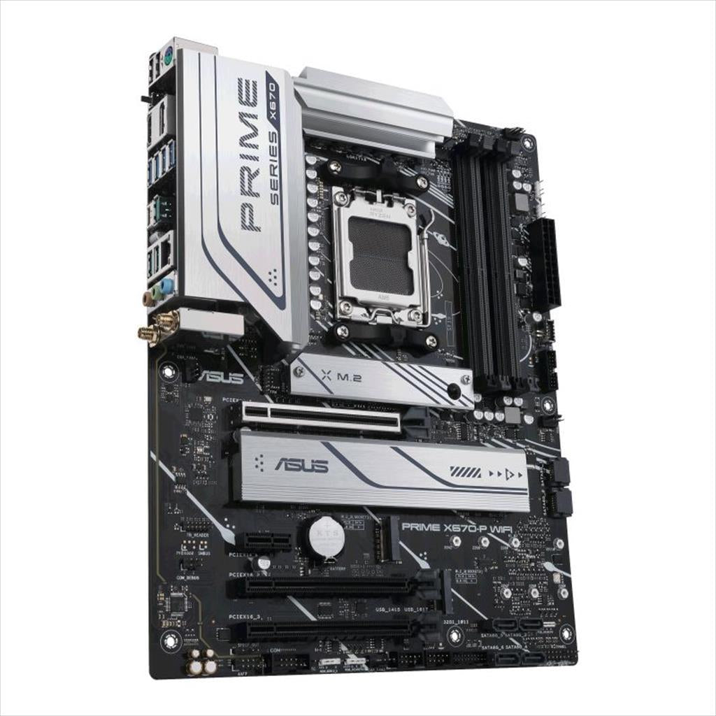 MB AM5 X670-P PRIME WIFI ASUS 4xDDR5 6400Mhz(O.C),HDMI,DP, 3xPCIex16 4.0, PCIex1, 3xM.2, 6xSATAIII, WiFi 6,BT 5.2