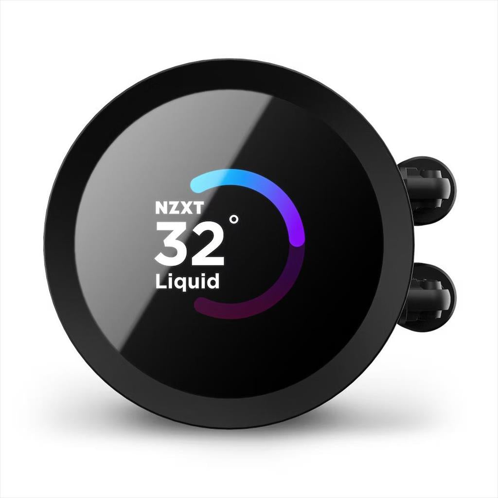 COOLERS CPU AIO NZXT Kraken 280 RGB, 2x140mm F140 RGB Core fans, RGB Controller, w/1.54" LCD display, RL-KR280-B1, MATTE BLACK