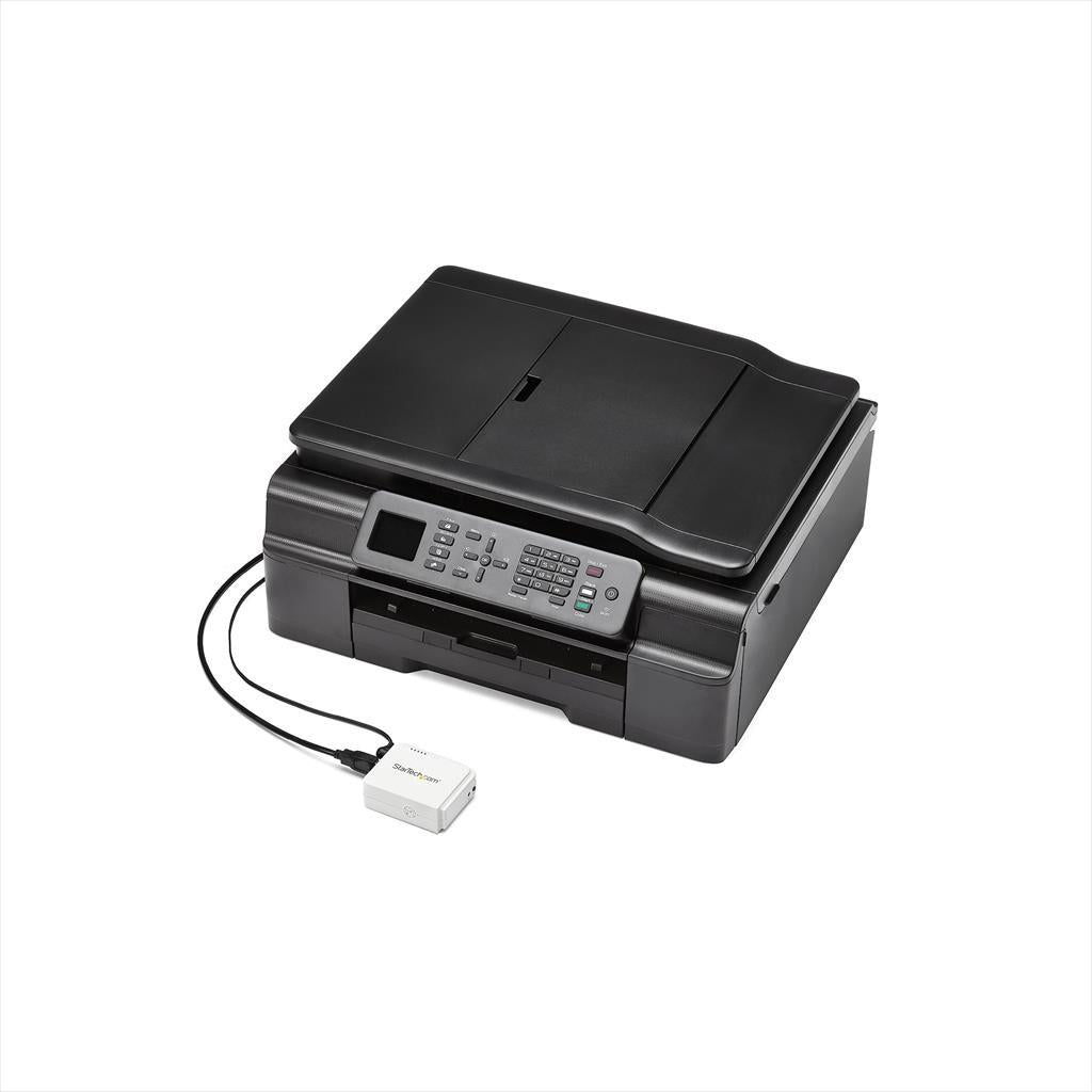 NET WIRELESS Print Server StarTech, USB 2.0, RJ-45 100Mb/s, PM1115UWEU