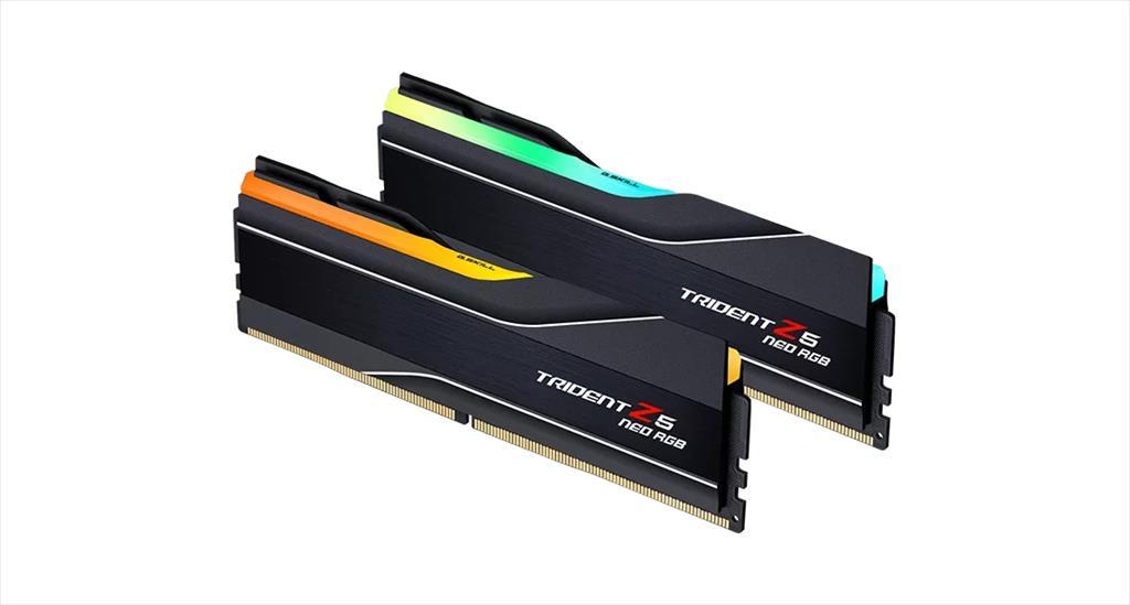 RAM DDR5 48GB(2x24GB) 6000MHz CL40 G.SKILL Trident Z5 NEO RGB AMD EXPO matte black F5-6000J4048F24GX2-TZ5NR