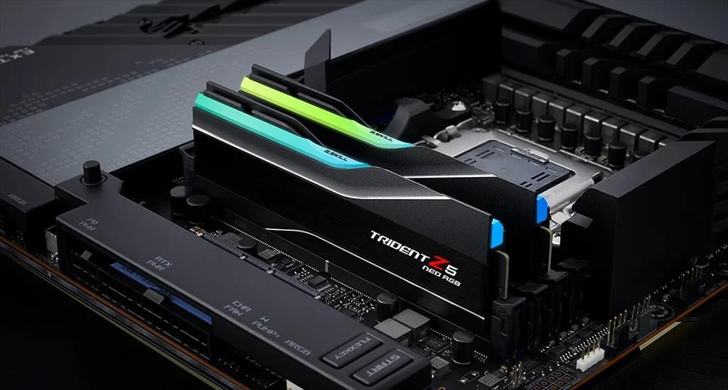 RAM DDR5 48GB(2x24GB) 6000MHz CL40 G.SKILL Trident Z5 NEO RGB AMD EXPO matte black F5-6000J4048F24GX2-TZ5NR