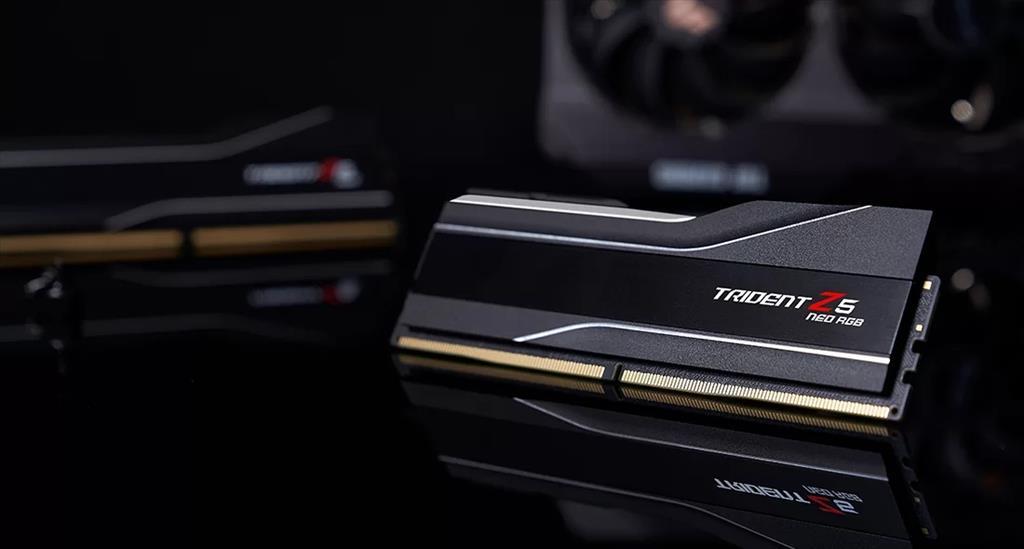 RAM DDR5 48GB(2x24GB) 6000MHz CL40 G.SKILL Trident Z5 NEO RGB AMD EXPO matte black F5-6000J4048F24GX2-TZ5NR