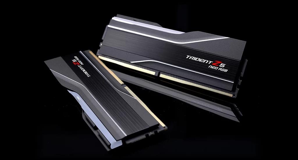 RAM DDR5 48GB(2x24GB) 6000MHz CL40 G.SKILL Trident Z5 NEO RGB AMD EXPO matte black F5-6000J4048F24GX2-TZ5NR