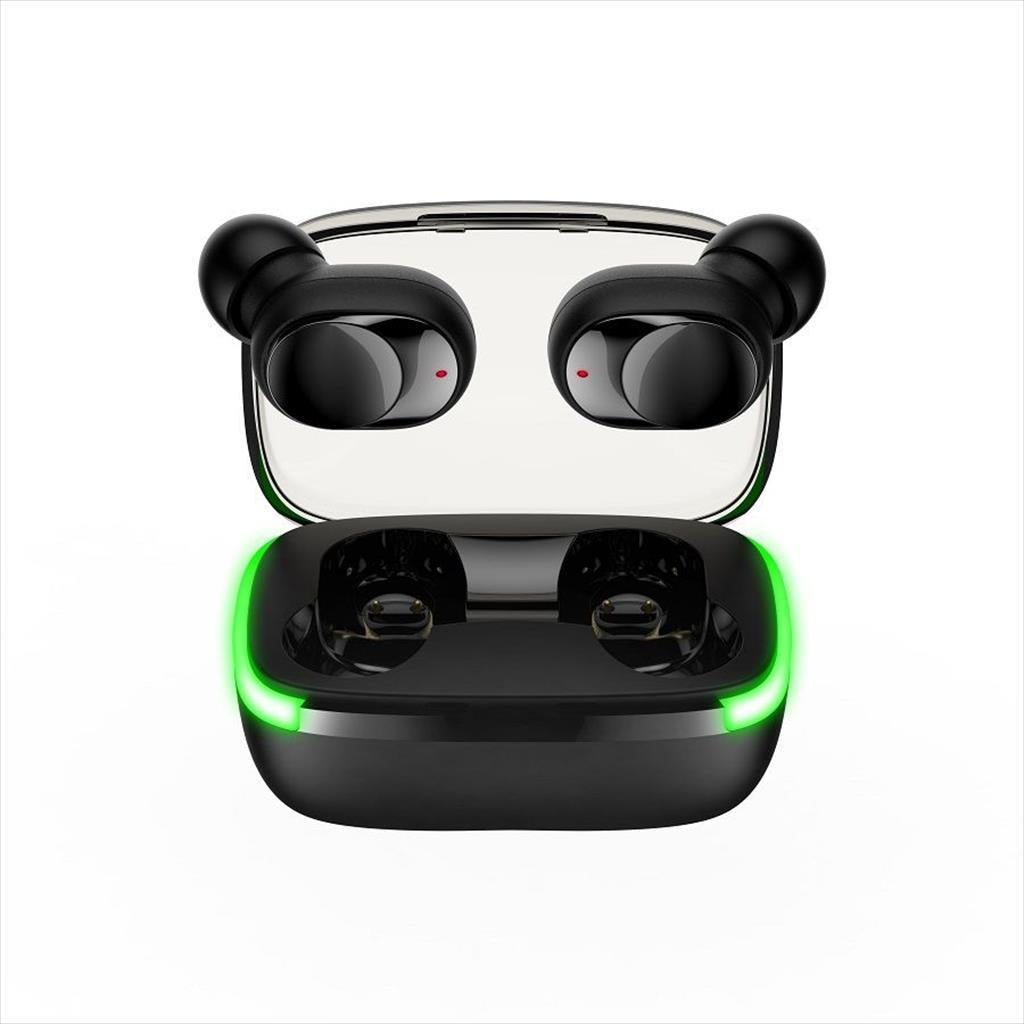 EARPHONES WIRELESS BUDS KINGSTAR KS-Y60, Bluetooth w/microphone, Black
