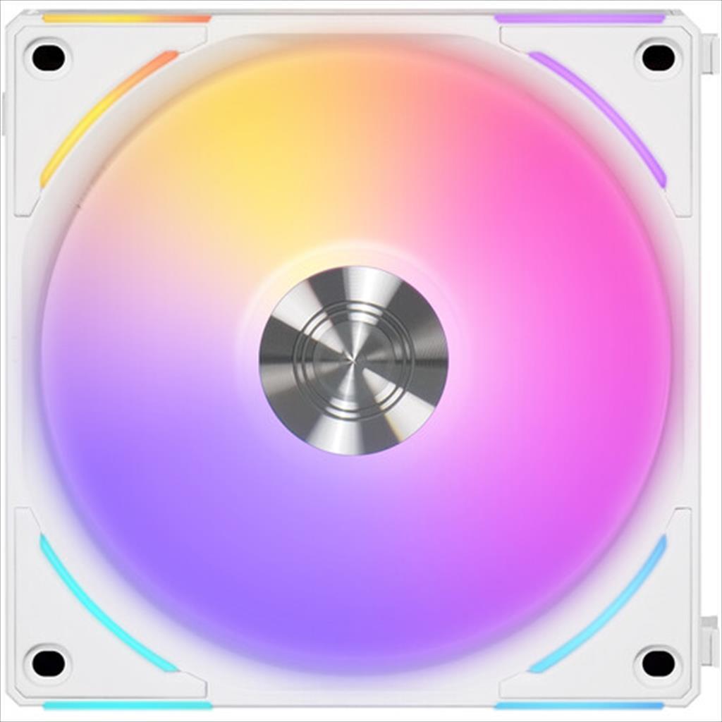 COOLERS CASE FAN 3x120mm LIAN LI UNI  AL120 V2 w/controller ARGB PWM, White, AL120V2-3W