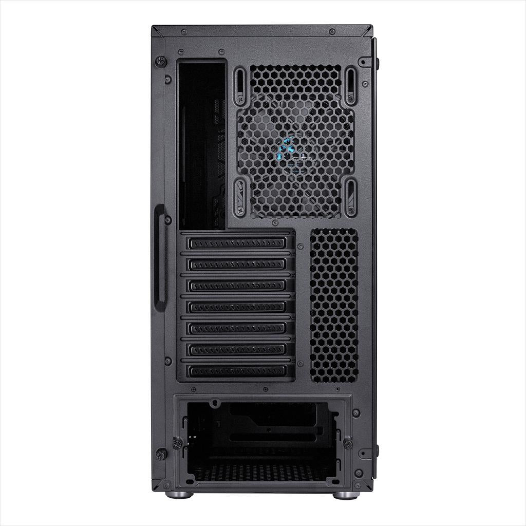 CASE FRACTAL DESIGN ATX Mid-Tower MESHIFY C, 2x120mm Dynamic X2 GP-12 3-pin fans, w/WINDOW, Front Mesh, Black, FD-CA-MESH-C-BKO-TG