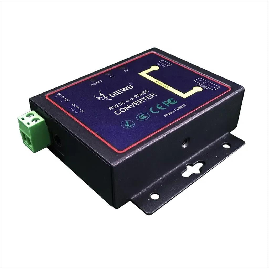 CONVERTOR RS232 TO RS485 w/power supply, TXI026 (ZT323+
ZT485)