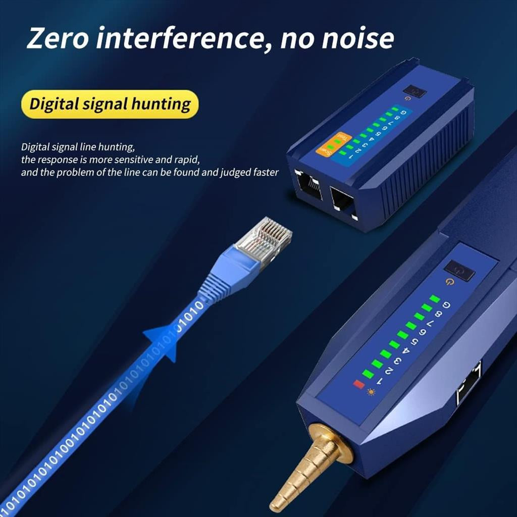 NET LAN WIRE TRACKER DIEWU TXJ006, 4P/8P RJ45/RJ11/Metal Wire, up to 300m