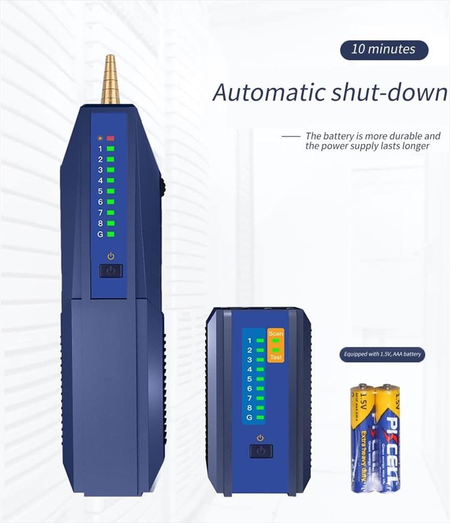 NET LAN WIRE TRACKER DIEWU TXJ006, 4P/8P RJ45/RJ11/Metal Wire, up to 300m