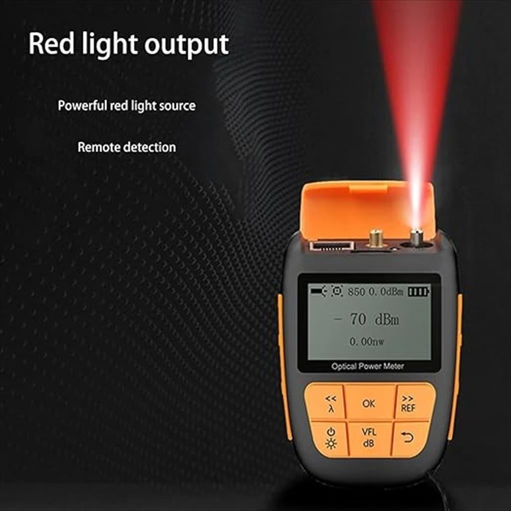 NET LAN OPTICAL POWER METER DIEWU TXJ010, FC / SC / ST connector, self-calibration