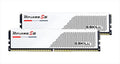 RAM DDR5 64GB(2x32GB) 6000MHz CL30 G.SKILL Ripjaws S5 Intel XMP White F5-6000J3040G32GX2-RS5W