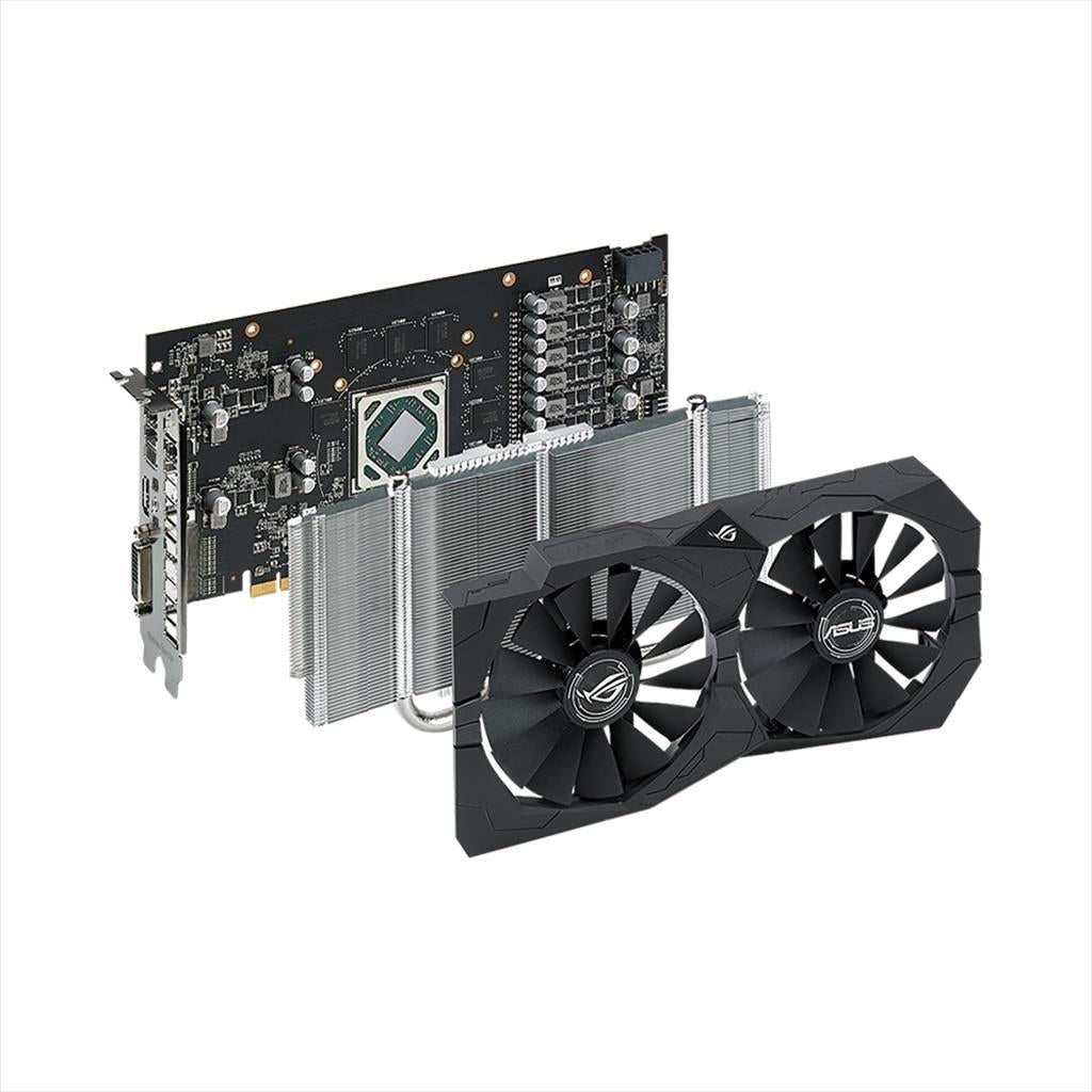 VGA ASUS ROG STRIX RX560 V2 GAMING 4GB GDDR5, DVI, HDMI, 90YV0HV0-M0NA00