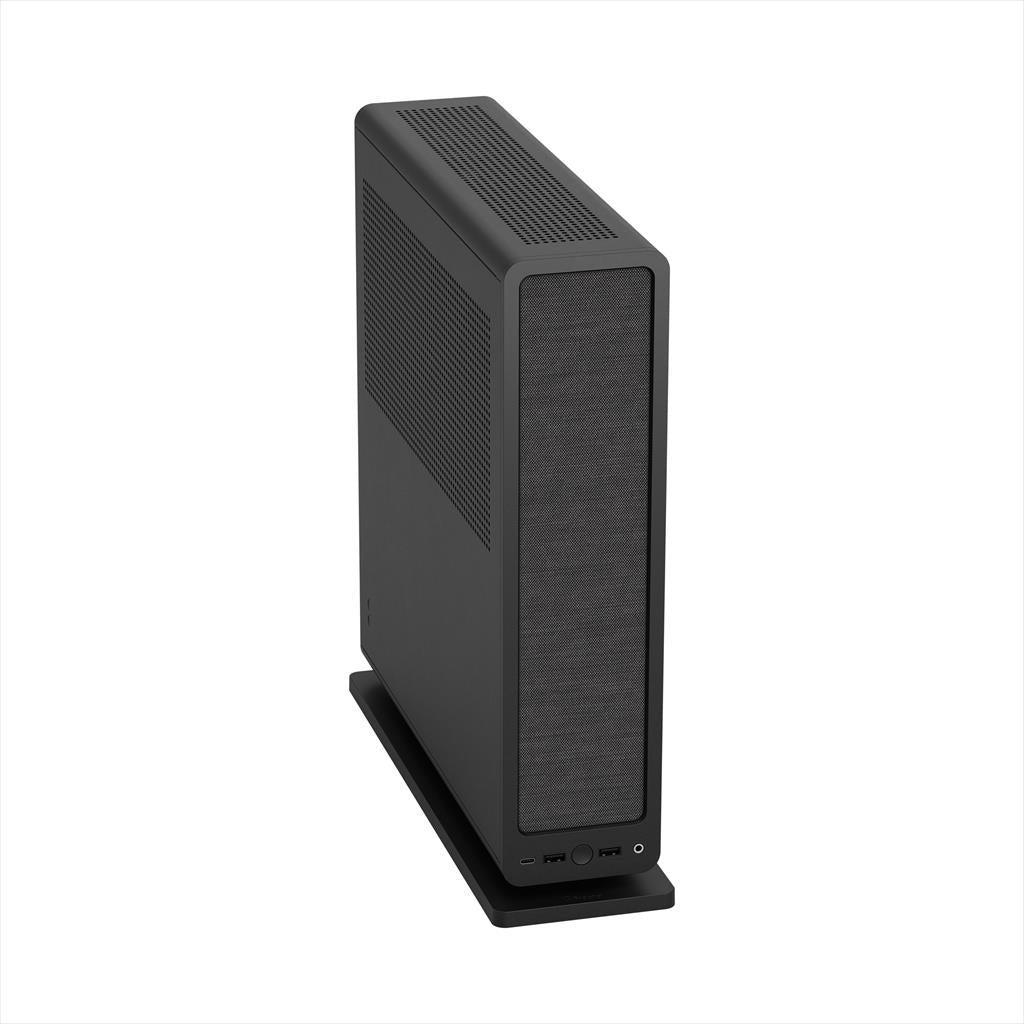 CASE FRACTAL DESIGN mini ITX RIDGE, 2x140mm Aspect 4-pin PWM fans, Black, FD-C-RID1N-11
