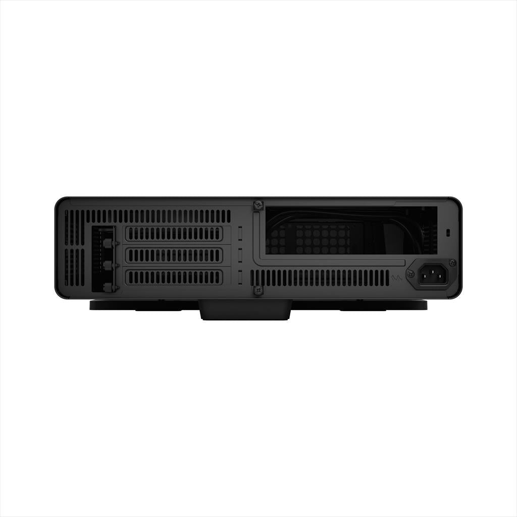 CASE FRACTAL DESIGN mini ITX RIDGE, 2x140mm Aspect 4-pin PWM fans, Black, FD-C-RID1N-11