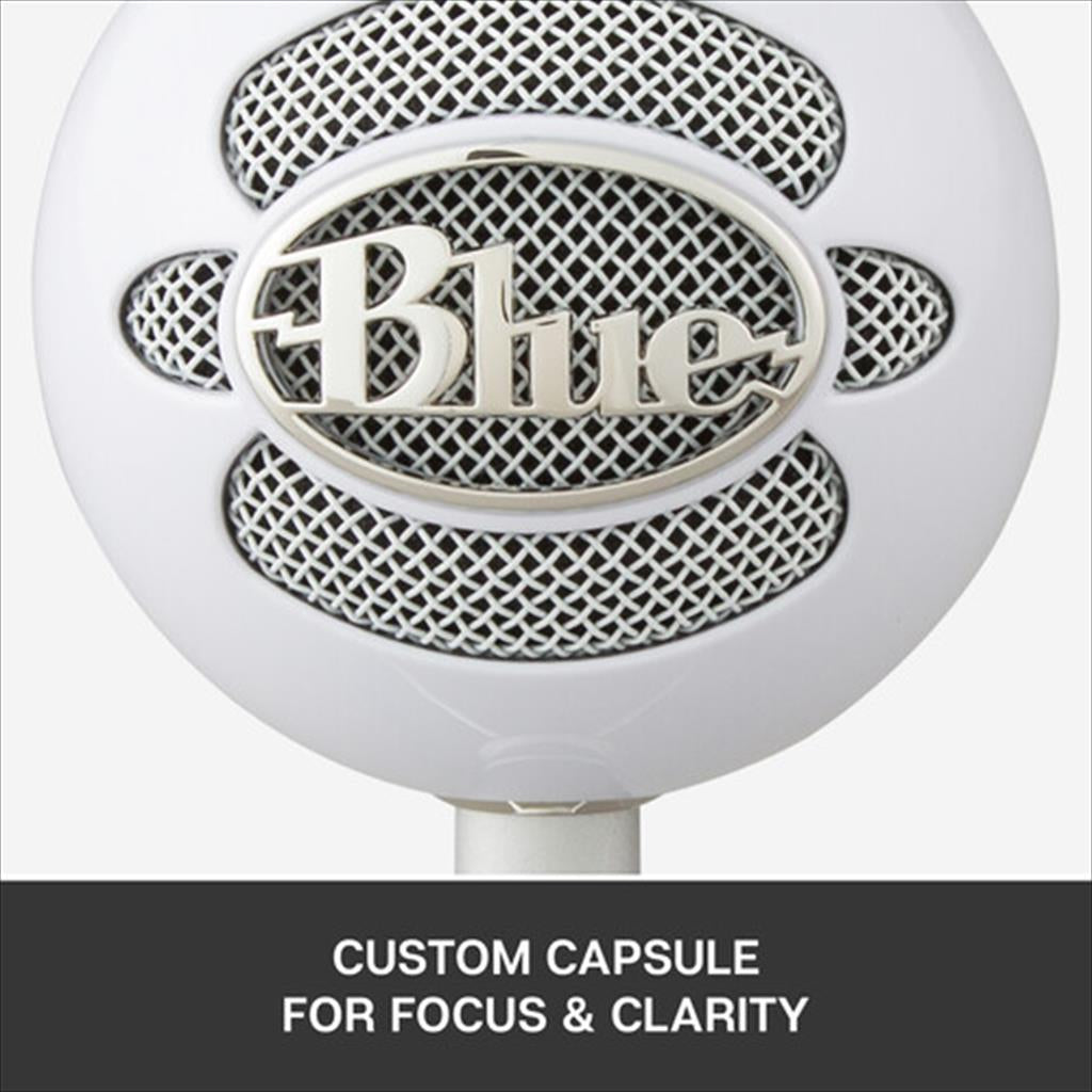 MICROPHONE LOGITECH SNOWBALL ICE WHITE, 988-000070