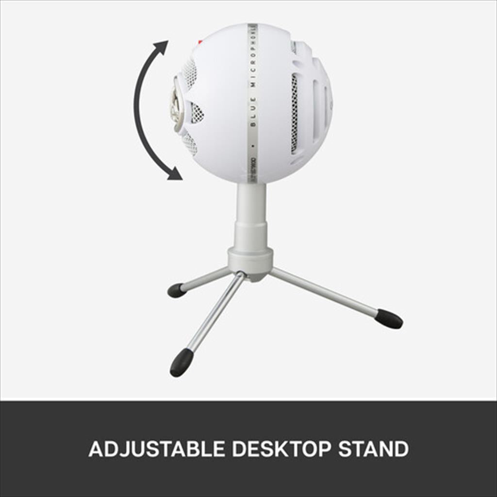 MICROPHONE LOGITECH SNOWBALL ICE WHITE, 988-000070